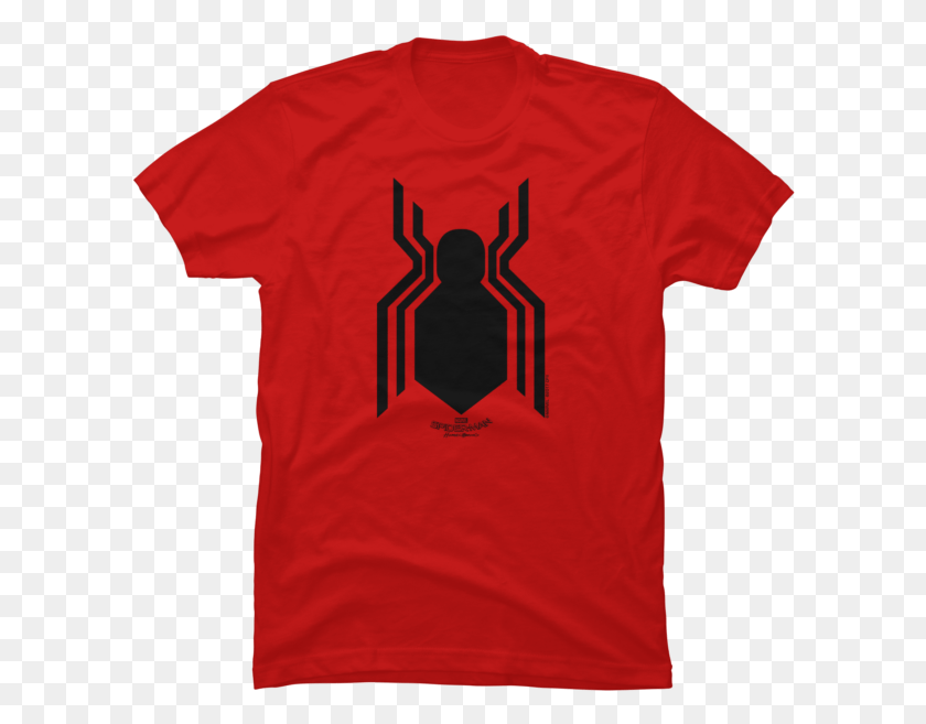 602x597 Spider Man Homecoming Logo Spiderman Homecoming T Shirt, Clothing, Apparel, T-shirt HD PNG Download