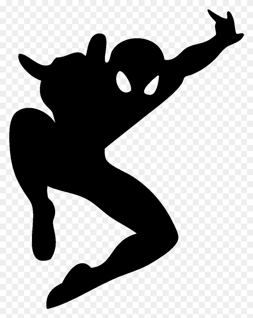 943x1201 Spider Man In Television Wall Decal Sticker Imagens Do Homem Aranha Para Imprimir, Gray, World Of Warcraft HD PNG Download