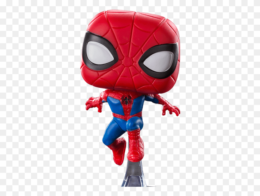 324x575 Spider Man Into The Spider Verse Funko Pop Spiderman Into The Spider Verse, Toy, Soccer Ball, Ball HD PNG Download