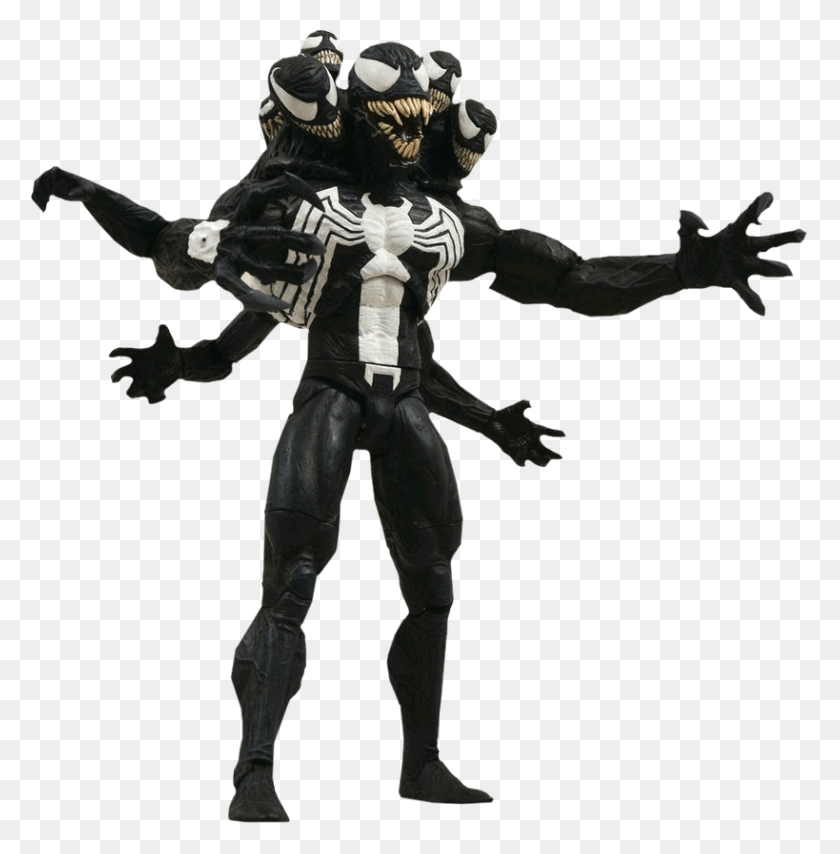 819x834 Spider Man Marvel Select Venom, Ninja, Person, Human HD PNG Download