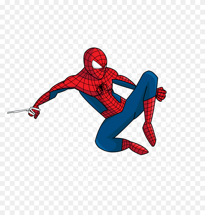 2571x2702 Spider Man Vector Spider Man Vector Illustration, Spider Web, Poster, Advertisement HD PNG Download