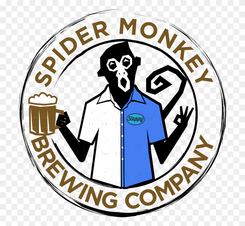 715x716 Spider Monkey Brewing Company Logo Design Concepts Illustration, Person, Human, Poster HD PNG Download