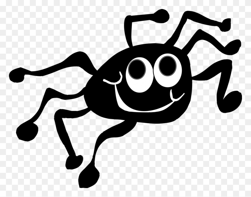 973x750 Descargar Png Spider Web Iconos De Equipo Smiley Cartoon Spider Clip Art, Logotipo, Símbolo, Marca Registrada Hd Png