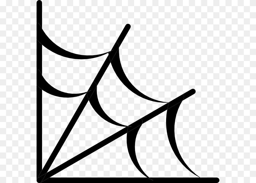 Spider Web Icon Clip Art, Bow, Weapon, Stencil, Triangle PNG