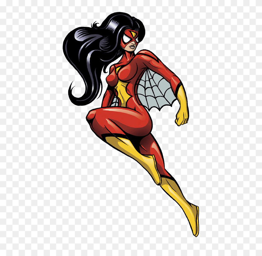 449x760 Spider Woman Transparent Images Spider Woman Clip Art, Dragon, Person, Human HD PNG Download