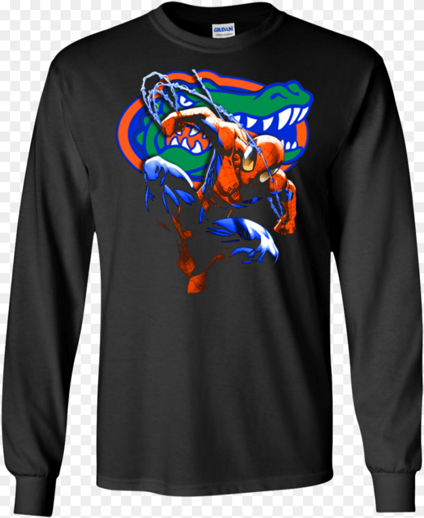 939x1145 Spiderman Florida Gators T Shirt Ultra Cotton Shirt Halloween20xx Florida Gators, T-shirt, Clothing, Sleeve, Long Sleeve Clipart PNG
