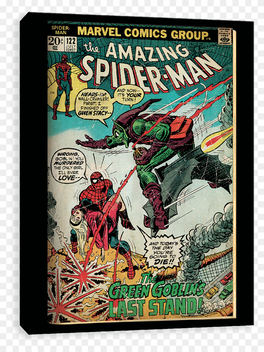 901x1225 Spiderman Goblin39s Last Stand, Comics, Book, Poster HD PNG Download