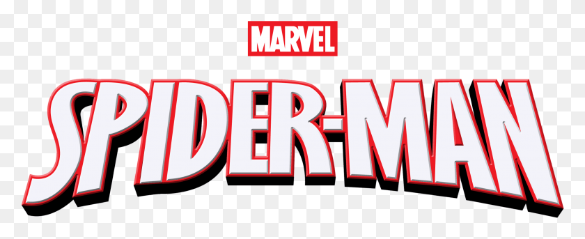2884x1048 Spiderman Logo Spiderman Marvel Logo, Word, Label, Text HD PNG Download