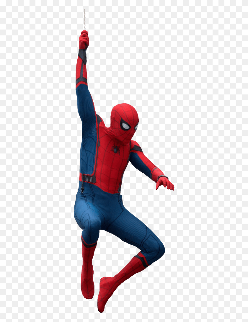342x1031 Spiderman Peter Parker, Clothing, Apparel, Person HD PNG Download