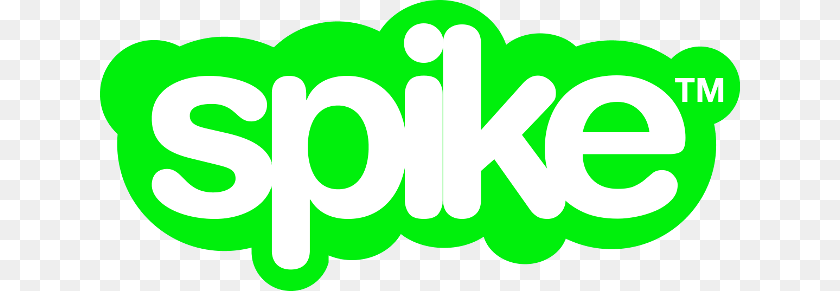640x291 Spike Logo, Green, Light Transparent PNG