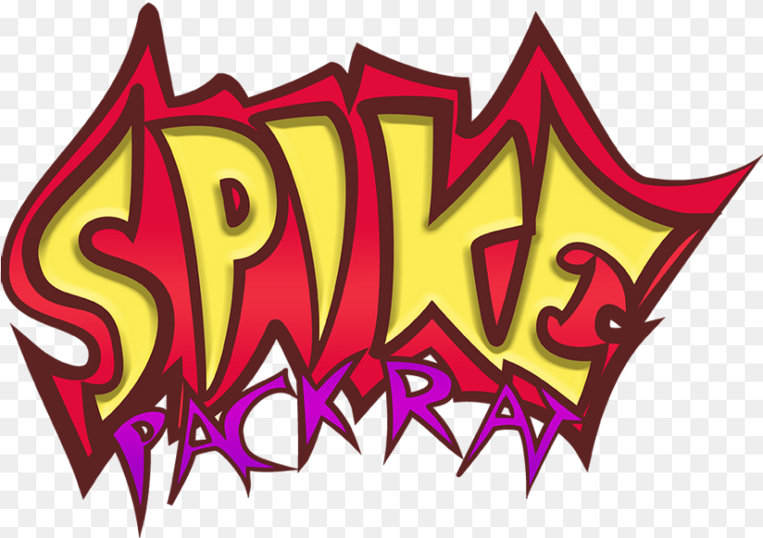 Spike Packrat Alpha Demo Horizontal, Art, Graffiti, Person Clipart PNG