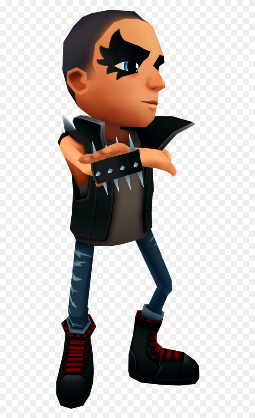 476x1318 Spike Subway Surfers Characters, Person, Human, Bag HD PNG Download