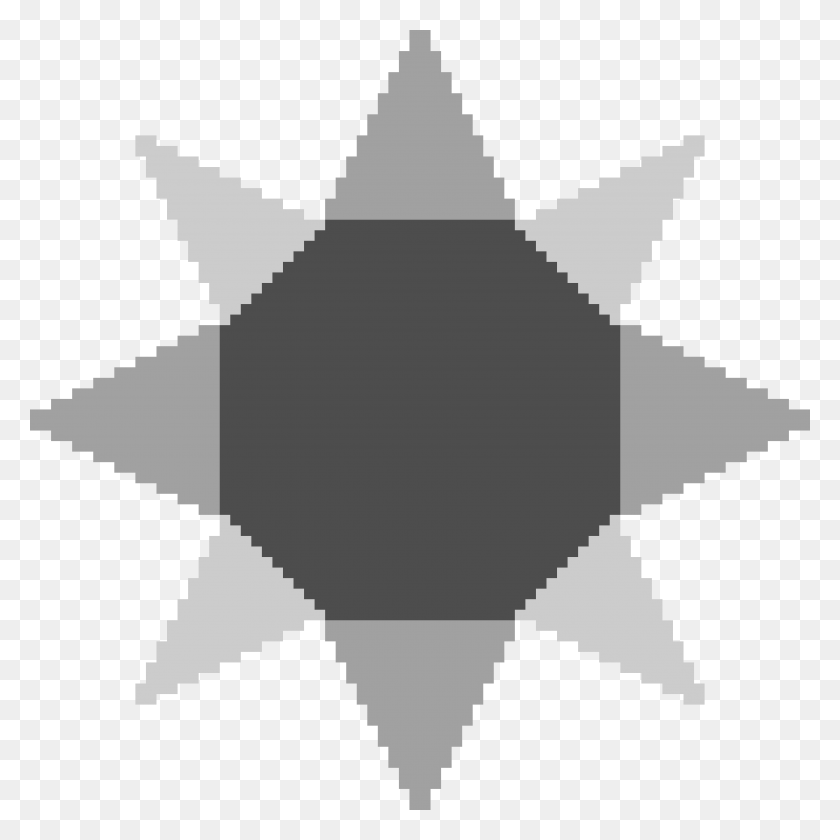 3700x3700 Spikes Emblem, Symbol, Star Symbol HD PNG Download