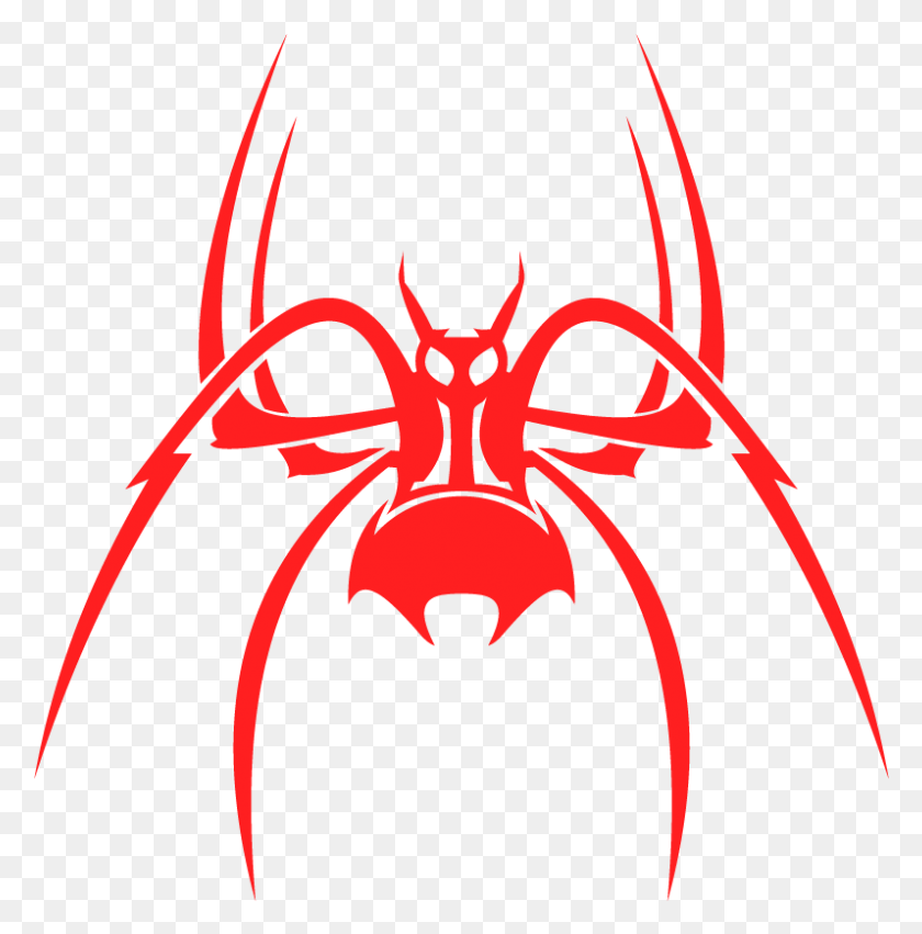 797x809 Spikes Red Spider Spikes Tactical Spider, Dynamite, Bomb, Weapon HD PNG Download
