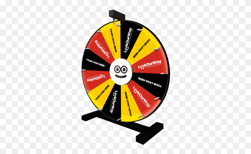 303x458 Spin 2 Win Prize Wheel Circle, Cara, Juego, Texto Hd Png