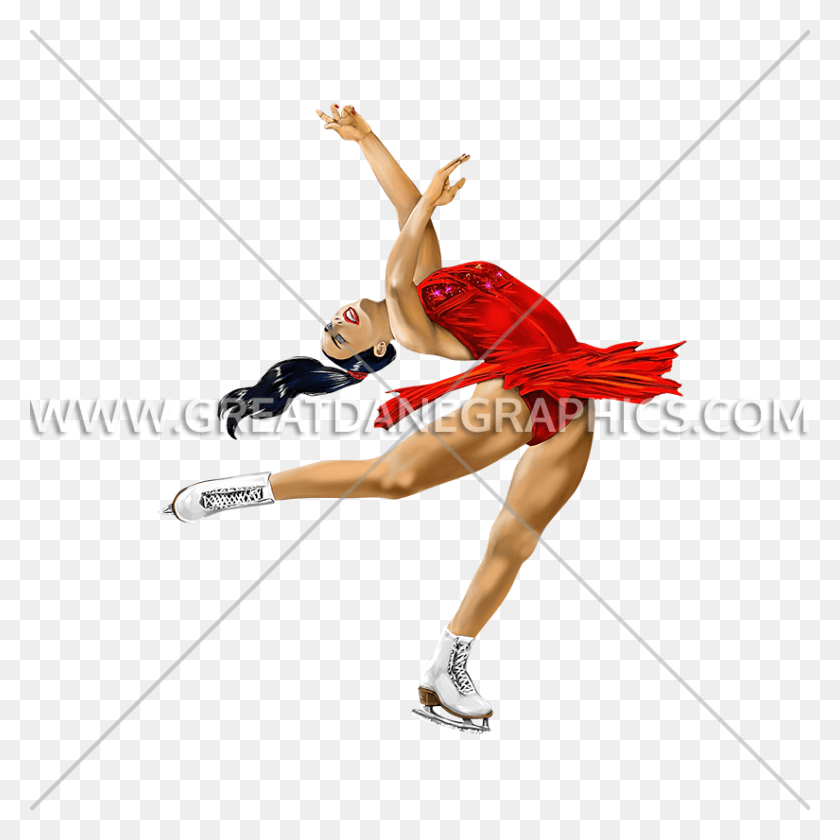 825x825 Spin Drawing Figure Skating Figure Skating Spins, Person, Human, Sport HD PNG Download