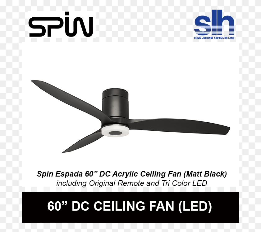701x689 Spin Espada 60 Designer Dc Ceiling Fan Baby Come On Elemeno P, Ceiling Fan, Appliance, Scissors HD PNG Download