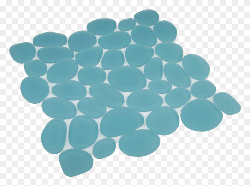 942x682 Spindrift Glass Pebble Mosaic Tile, Paper, Graphics HD PNG Download