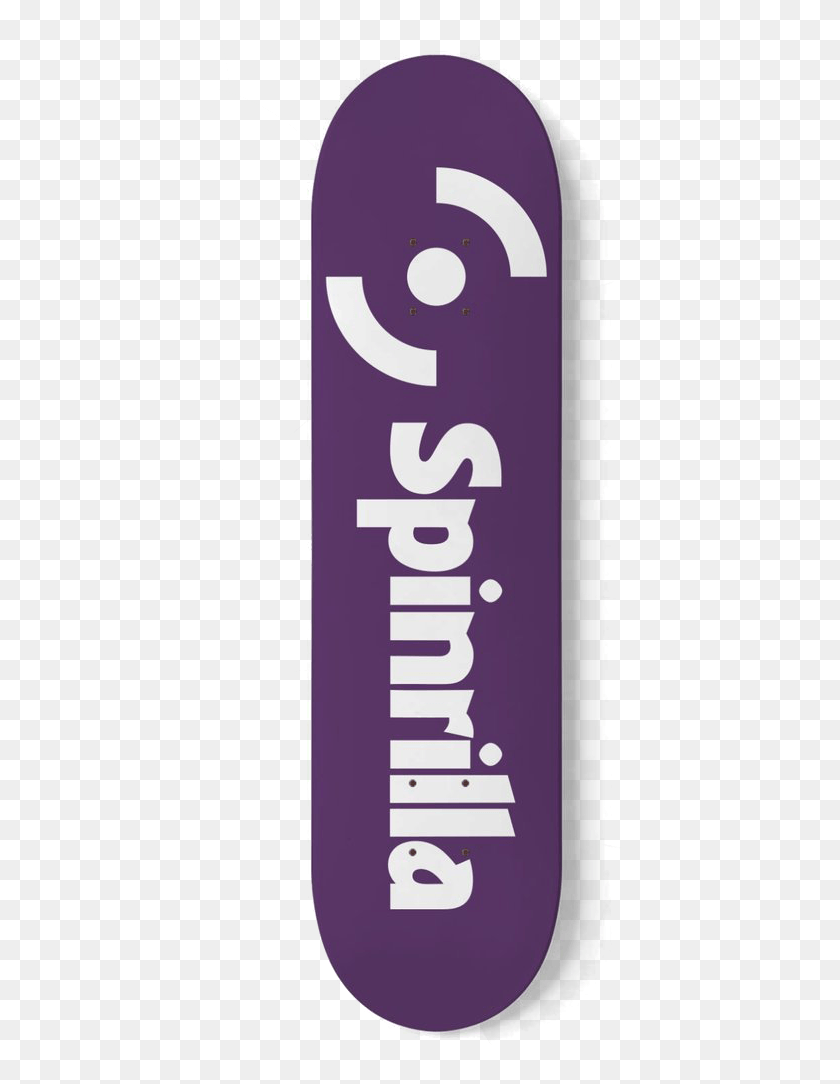 406x1024 Spinrilla Logo Board Skateboard Deck, Text, Sport, Sports Hd Png