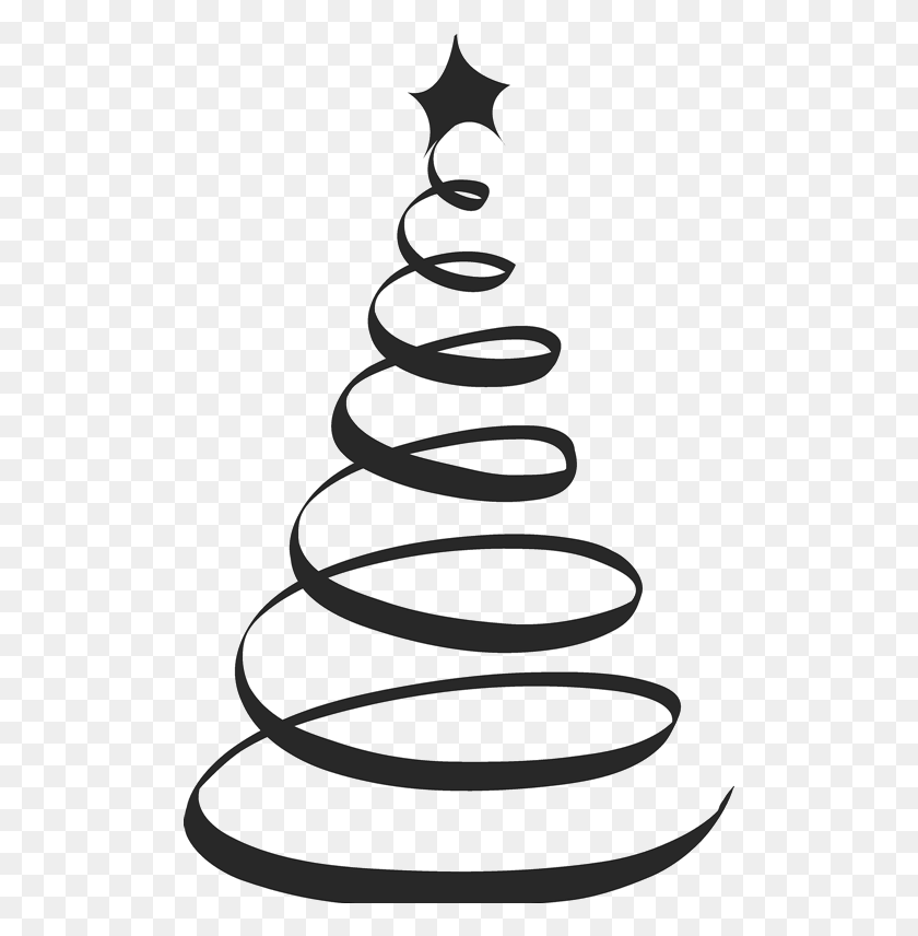 505x796 Spiral Clipart Christmas Tree Frames Illustrations Arbol De Navidad Vector, Coil HD PNG Download