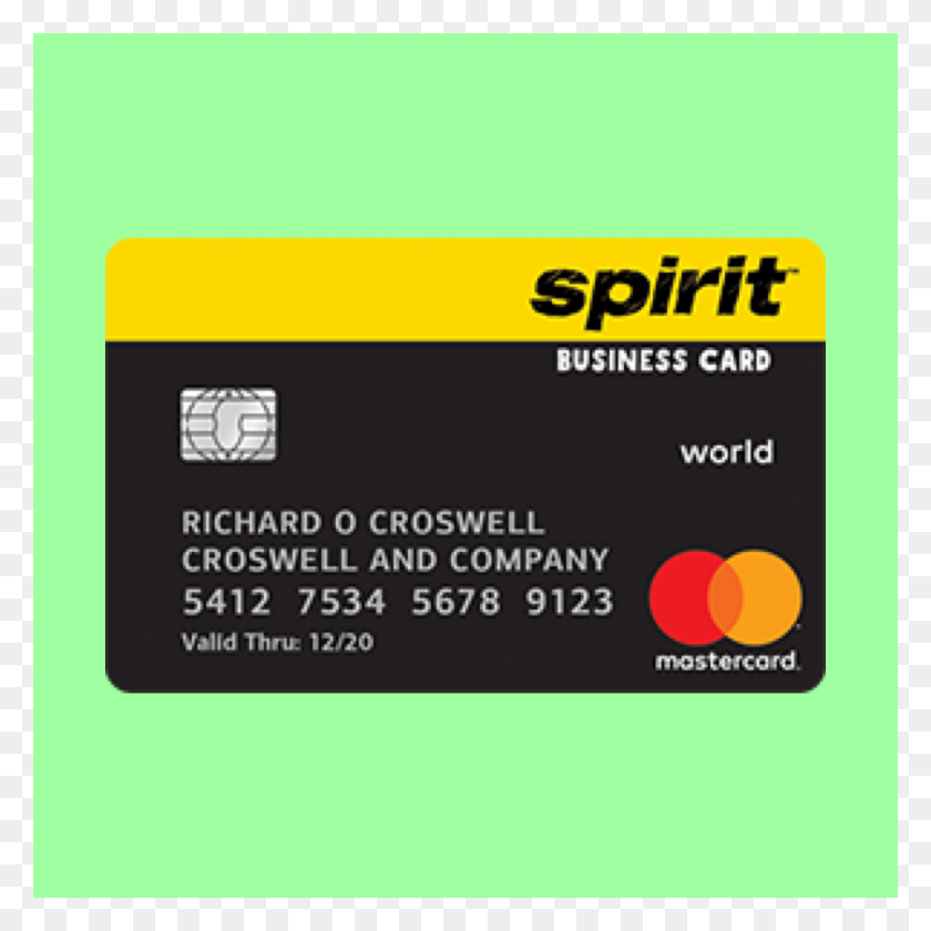 1200x1200 Spirit Airlines Business Credit Card The Point Calculator Spirit Airlines, Text, Business Card, Paper HD PNG Download
