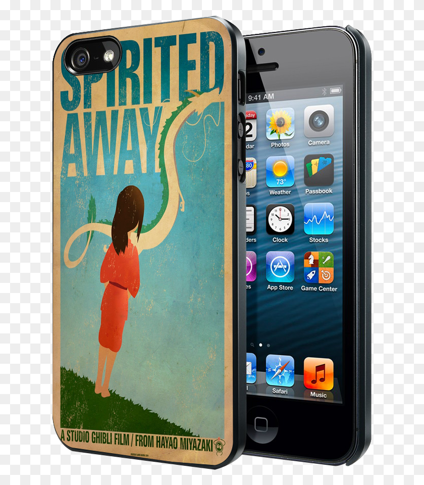 634x900 Spirited Away Art Iphone 4 4s 5 5s 5c Case Justin Bieber Ipod Case, Mobile Phone, Phone, Electronics HD PNG Download