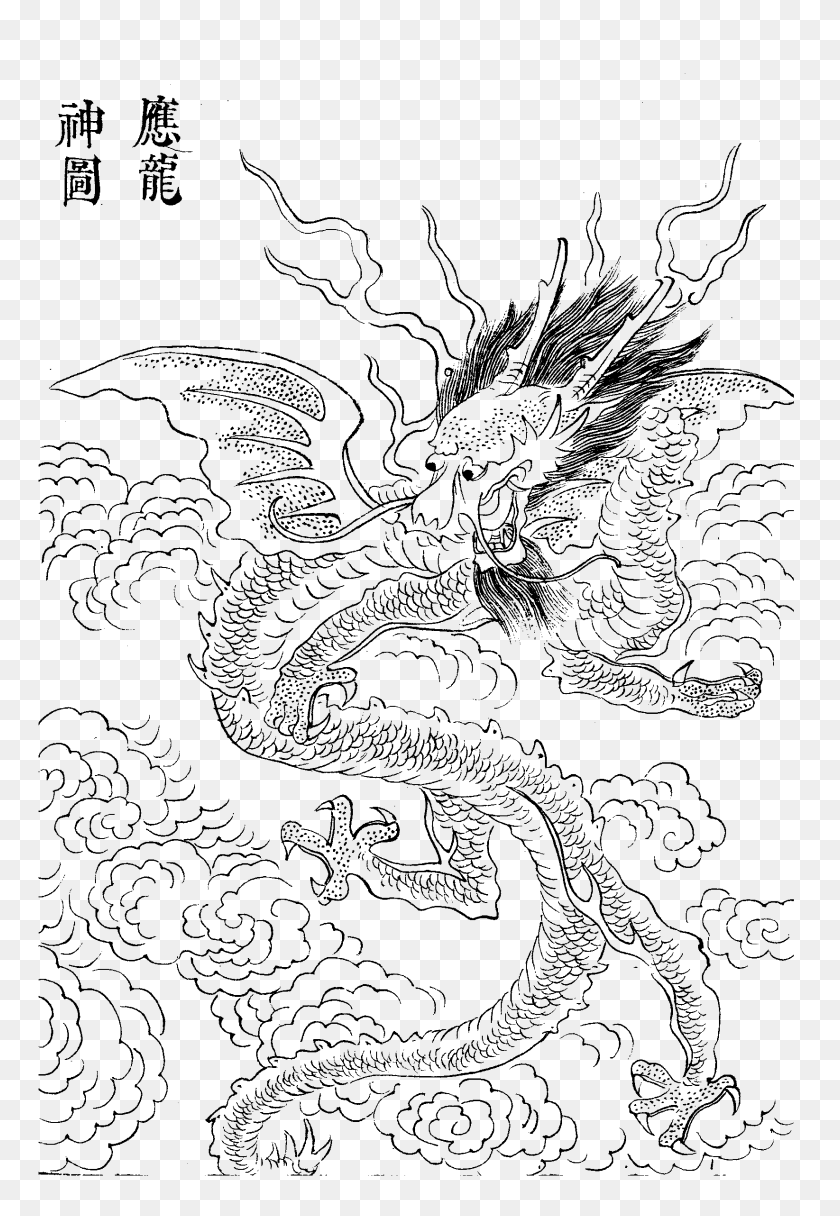 1645x2439 Духи И Сверхъестественное Иллюстрация, Дракон Hd Png Скачать