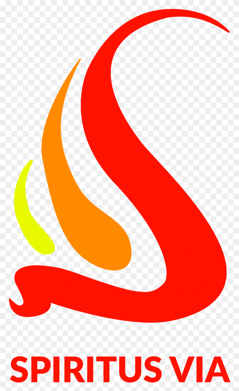 926x1559 Spiritus Via Logo V2300x Identidad Visual, Fire, Text, Symbol HD PNG Download
