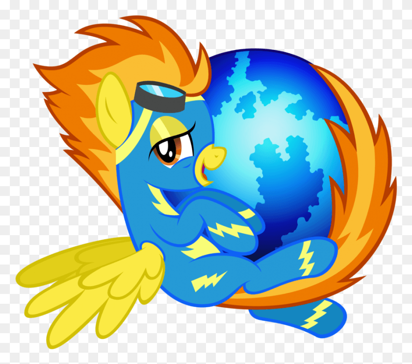 888x778 Spitfire Firefox Icon By Tygerbug My Little Pony Firefox Icon, Outer Space, Astronomy, Space HD PNG Download