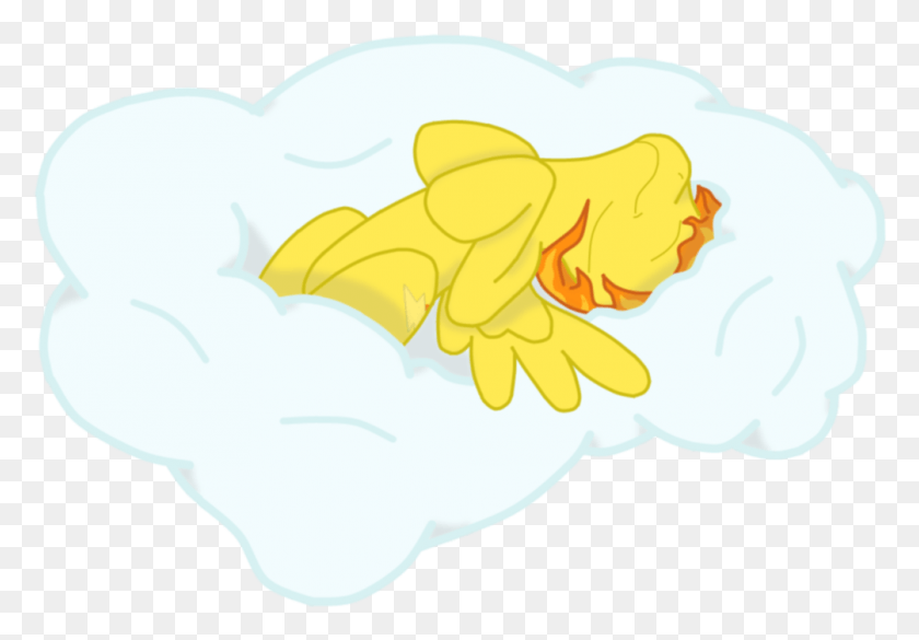 1004x677 Spitfire Snuggling A Cloud Illustration, Pillow, Cushion, Food HD PNG Download