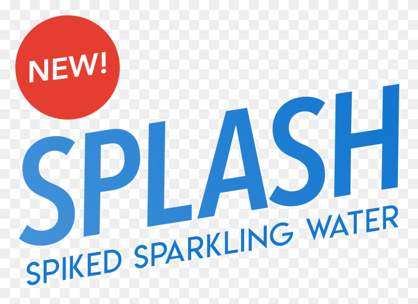 914x647 Splash Spiked Sparkling Water Graphic Design, Label, Text, Word HD PNG Download