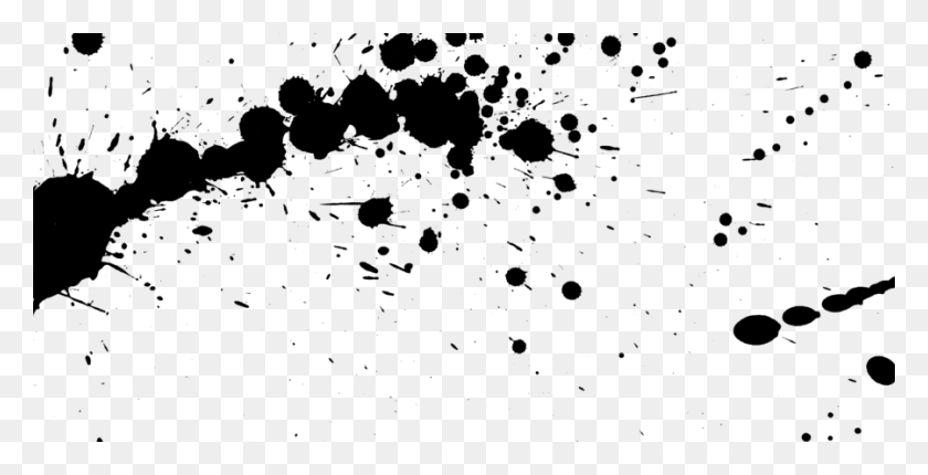 900x428 Splat By Jspikeywalter Black Blood Splatter Transparent, Astronomy, Outer Space, Space HD PNG Download