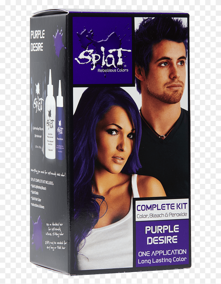 616x1021 Splat Hair Dye, Person, Human, Advertisement HD PNG Download