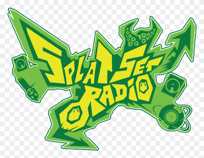 1028x778 Splat Set Radio Logo Wo Version Jet Set Radio Logo, Symbol, Graphics Hd Png Скачать