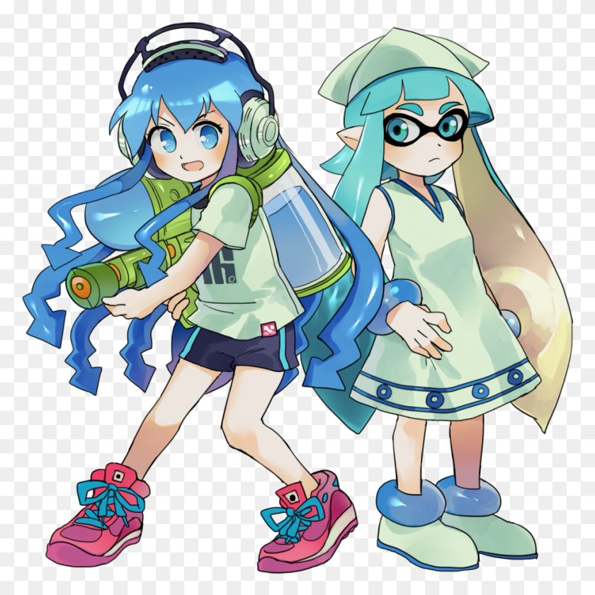 925x925 Splatoon 2 Clothing Vertebrate Fictional Character Squid Girl Outfit Splatoon, Apparel, Person, Human HD PNG Download