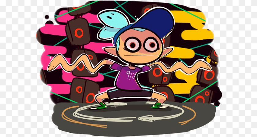 Splatoon 2 Squidward Tentacles Cartoon Purple, Art, Graphics, Tool, Plant Clipart PNG