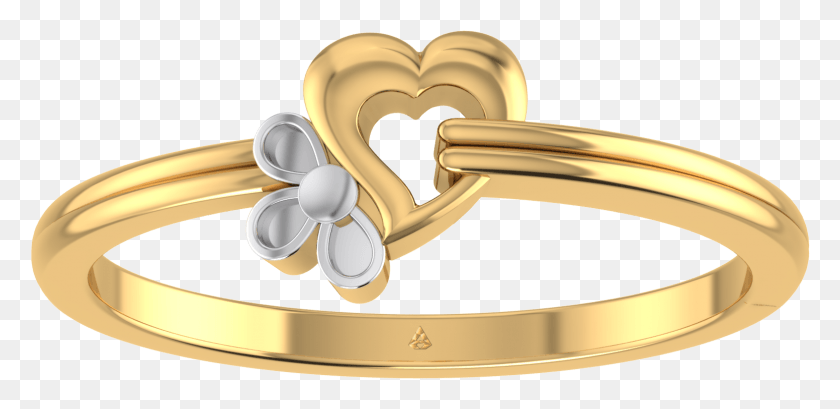 1569x704 Splendid Floral Amp Heart Design Gold Ring Gold Ring New Gold Ring Heart Design, Jewelry, Accessories, Accessory HD PNG Download