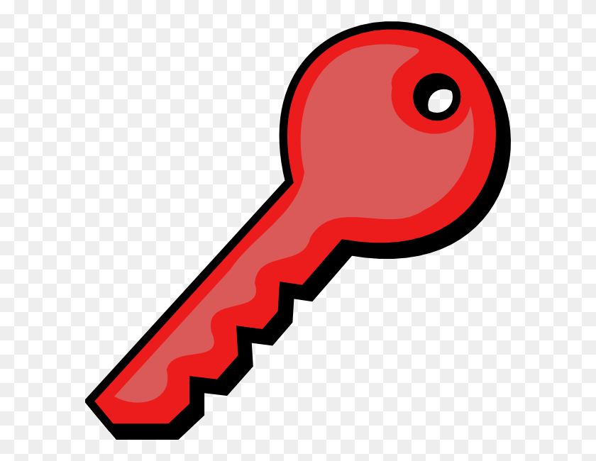 600x590 Splendid Ideas Key Red Clip Art At Key Clip Art, Молоток, Инструмент, Гаечный Ключ Png Скачать