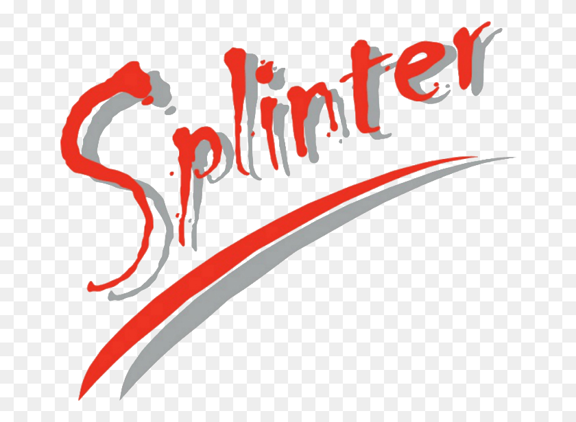 666x556 Splinter Scenery Graphic Design, Text, Alphabet, Graphics HD PNG Download