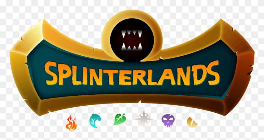992x490 Splinterlands Logo, Text, Symbol, Trademark HD PNG Download