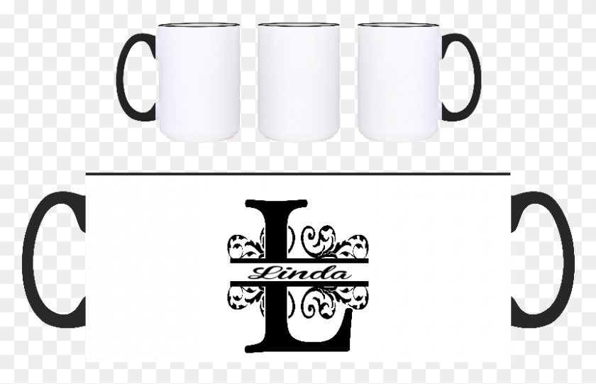 800x494 Split Letter Mug Teacup, Coffee Cup, Cup, Text HD PNG Download
