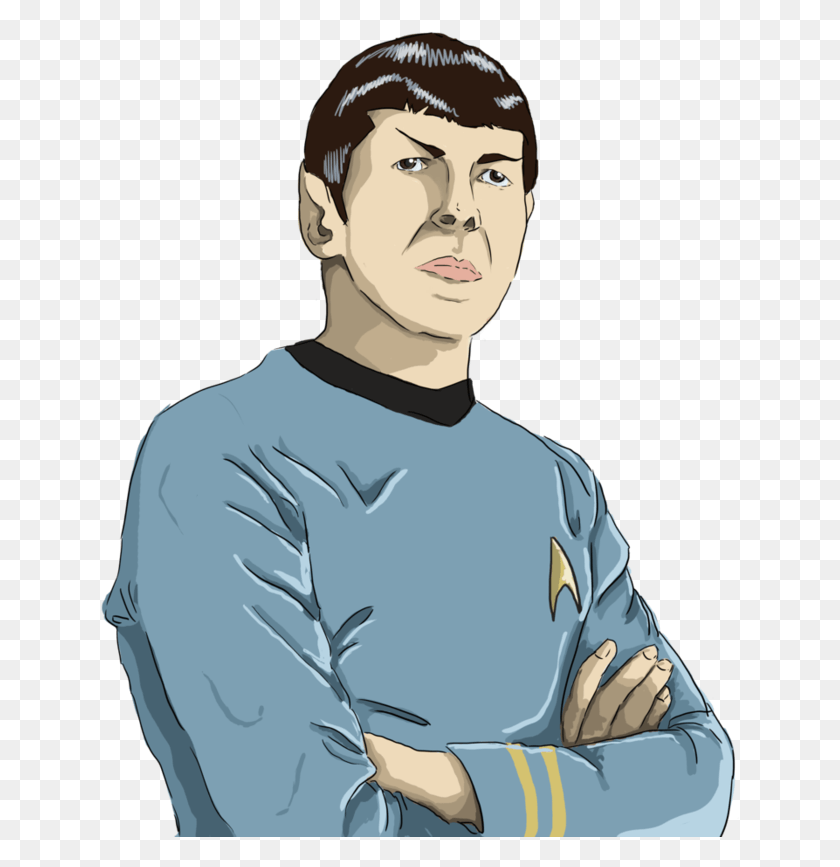 640x807 Spock De Dibujos Animados, Persona, Humano, Ropa Hd Png