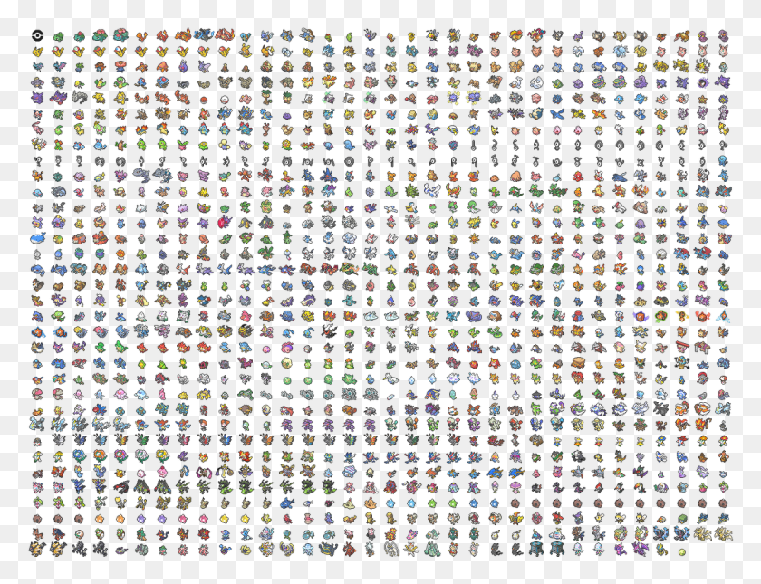 1200x900 Spoilers Datamine Thread Smogon All The Pokemon, Pattern, Texture, Rug HD PNG Download