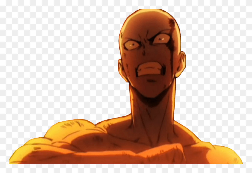 1628x1081 Spoilers One Punch Man, Cabeza, Persona, Humano Hd Png