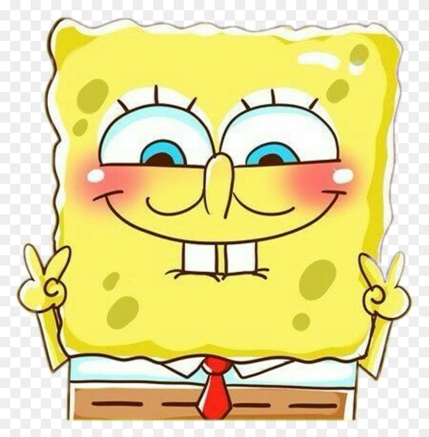 1024x1046 Sponge Bob Spongebobsquarepants Bobesponja Bob Emojis De Bob Esponja, Pillow, Cushion, Paper HD PNG Download
