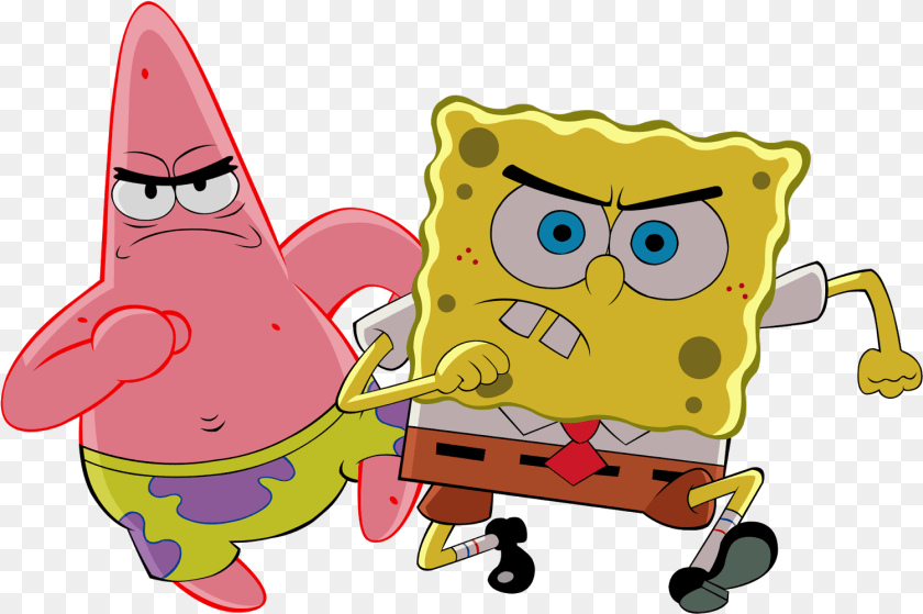 Spongebob Download Image With Spongebob, Baby, Person, Animal, Bear PNG