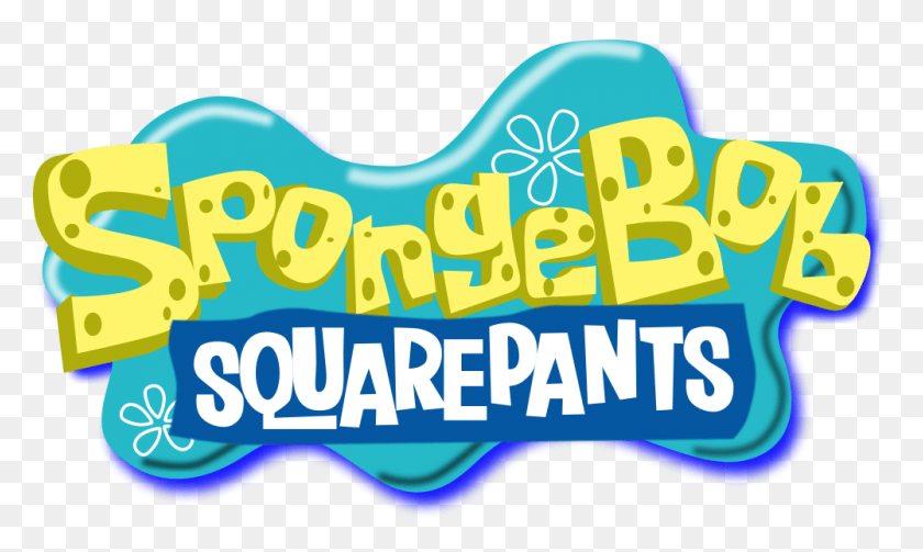 1000x568 Spongebob Logo Nickelodeon Spongebob Squarepants Logo, Word, Text, Amusement Park HD PNG Download