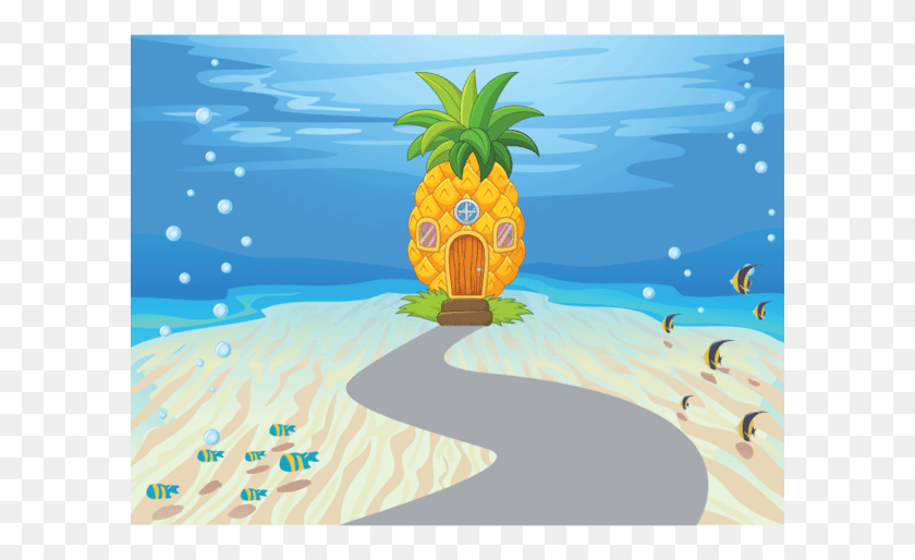 601x454 Spongebob Pineapple House Lookalike Wheelchair Costume Spongebob Pineapple Costume, Plant, Fruit, Food HD PNG Download