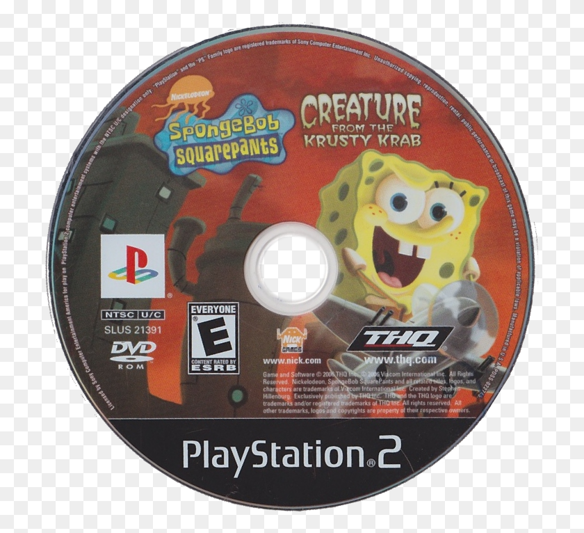 711x706 Spongebob Squarepants, Disk, Dvd HD PNG Download