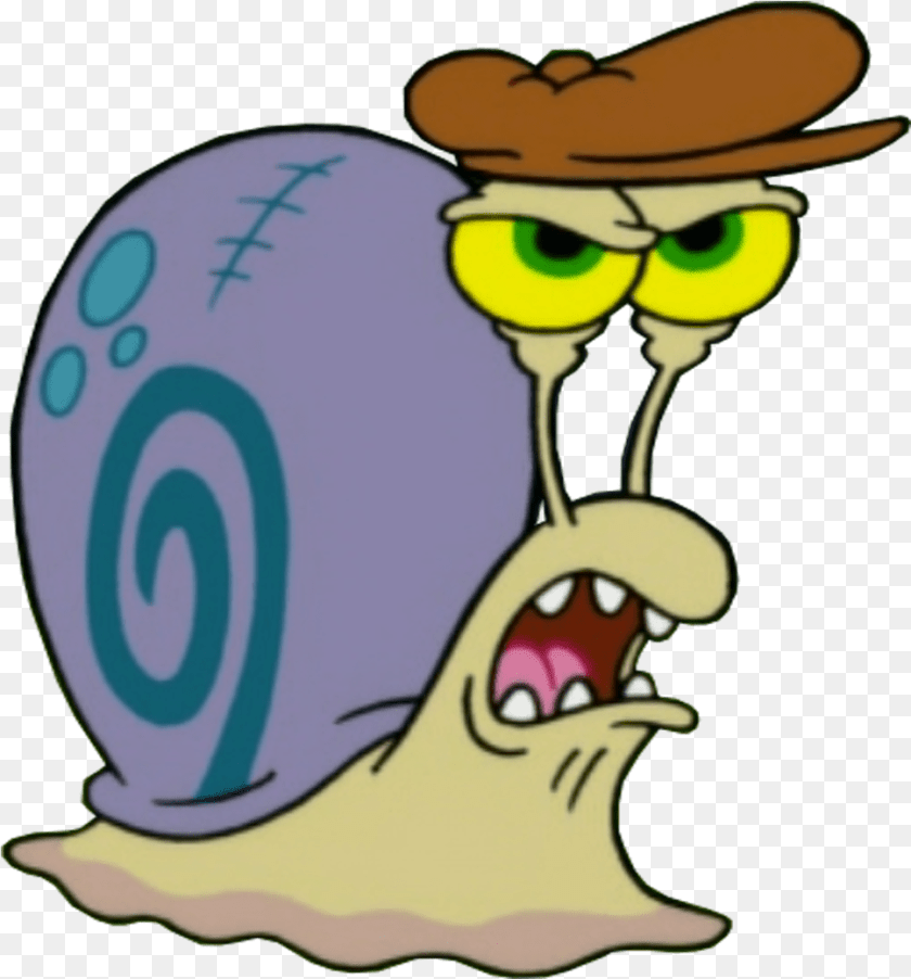 968x1040 Spongebob Squarepants Snail Cartoon Snails, Baby, Person Sticker PNG